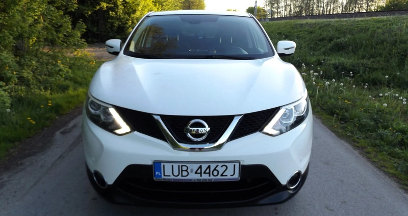 Nissan Qashqai cena 54900 przebieg: 104000, rok produkcji 2016 z Biały Bór małe 277